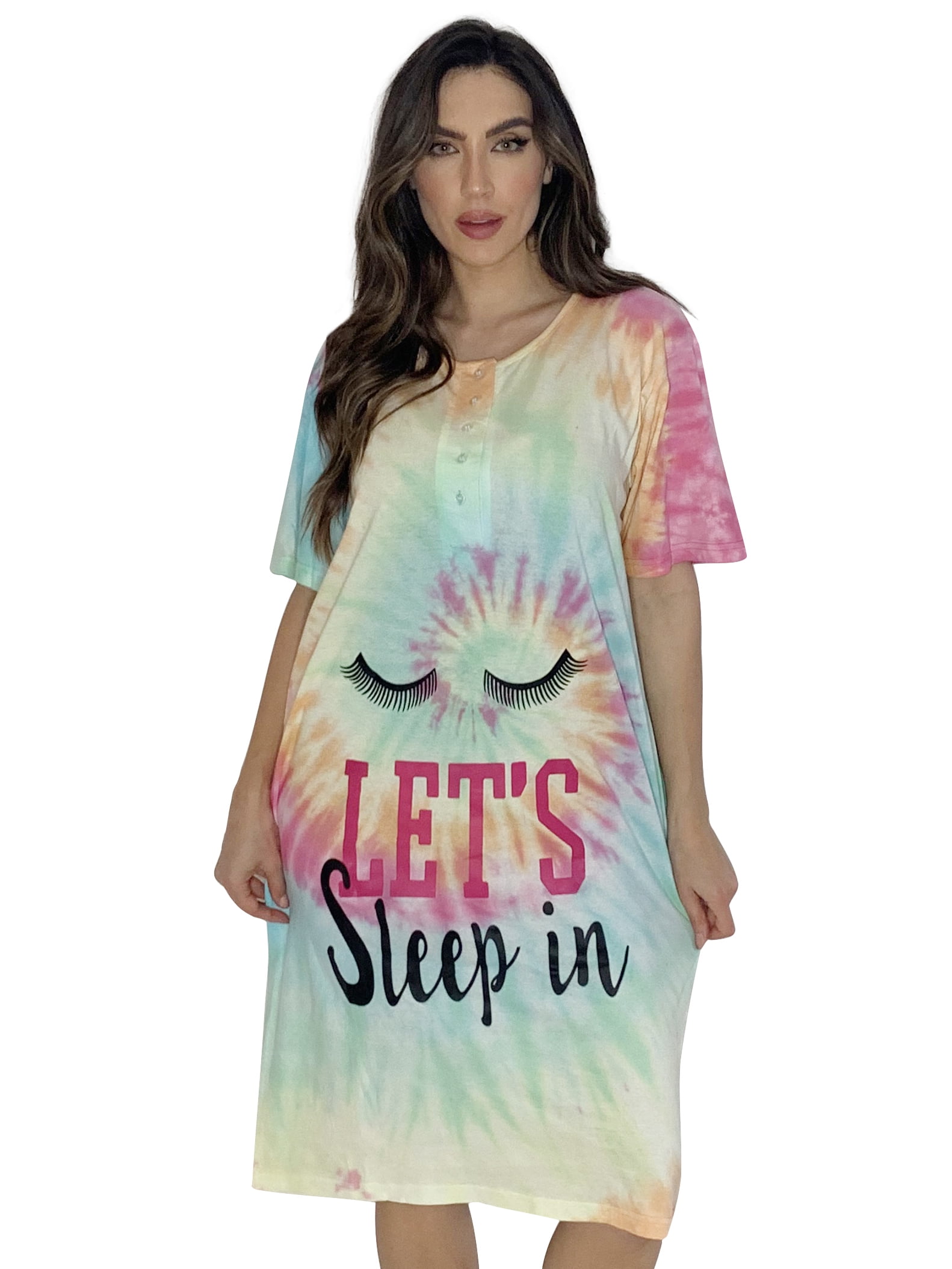 Just Love Short Sleeve Nightgown / Night Shirts Sleep Dress for Women