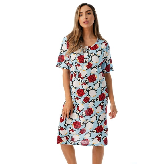Just Love Short Sleeve Nightgown Sleep Dress for Women Sleepwear 4360-10338-1X