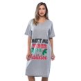 thumbnail image 1 of Just Love Short Sleeve Nightgown / Sleep Dress for Women / Sleepwear (Grey - Mistletoe, 2X), 1 of 3