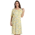 thumbnail image 1 of Just Love Short Sleeve Nightgown Sleep Dress for Women, 1 of 3