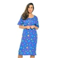 thumbnail image 1 of Just Love Short Sleeve Nightgown Sleep Dress for Women, 1 of 2