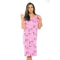 thumbnail image 1 of Just Love Short Sleeve Nightgown Sleepwear for Women (Paris, 3X), 1 of 2