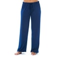 thumbnail image 1 of Just Love Silky Soft Women's Pajama Pants - Stretchy Sleepwear for a Great Night's Rest (Navy With White Dots, Small), 1 of 3