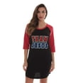 thumbnail image 1 of Just Love Sleep Dress for Women / Sleeping Shirt / Nightshirt (Black - Team Jesus, Medium), 1 of 3