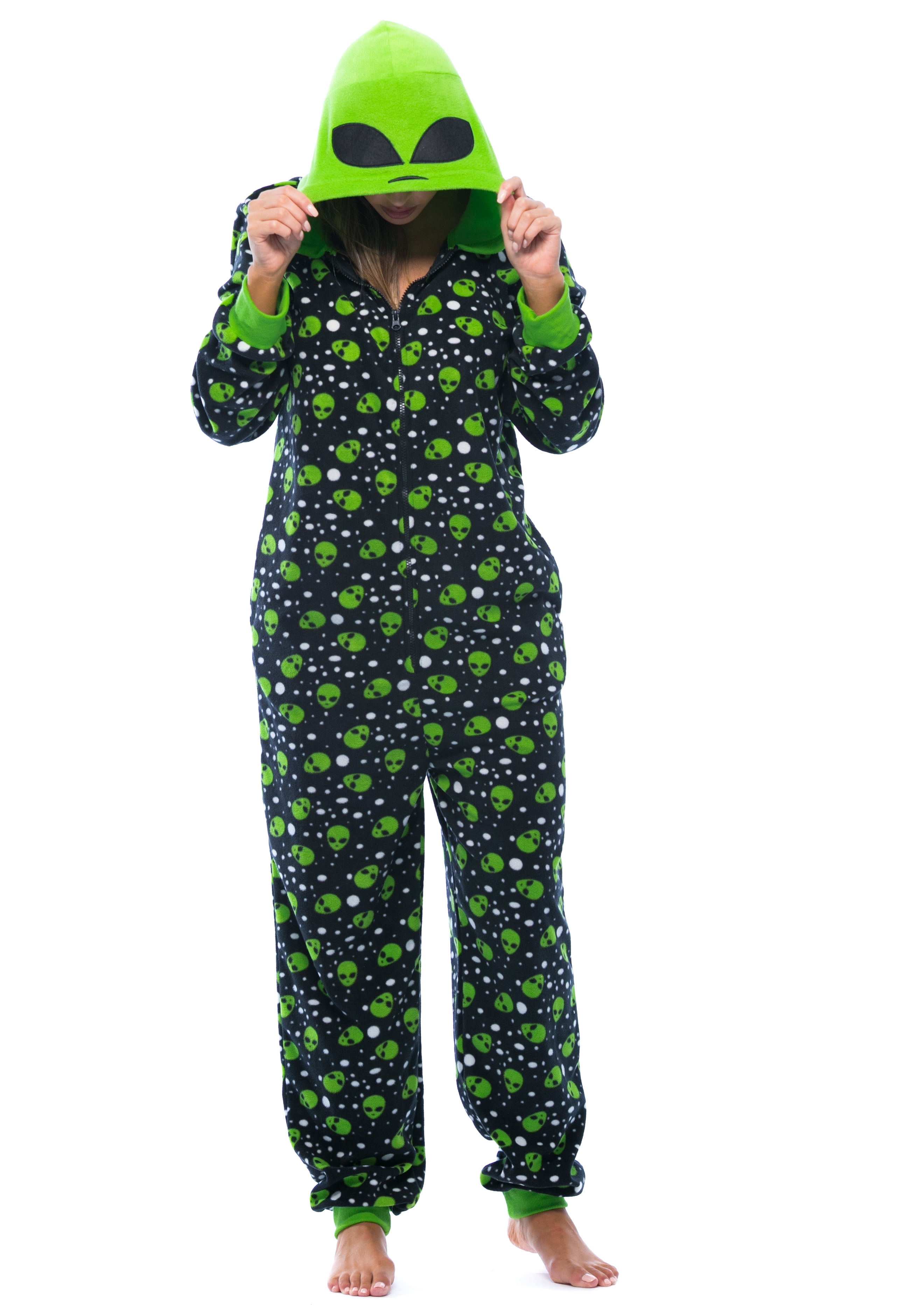 Just Love Snap Long Sleeve Onesie, Size L, Alien (Men√¢¬Ä¬ôs)