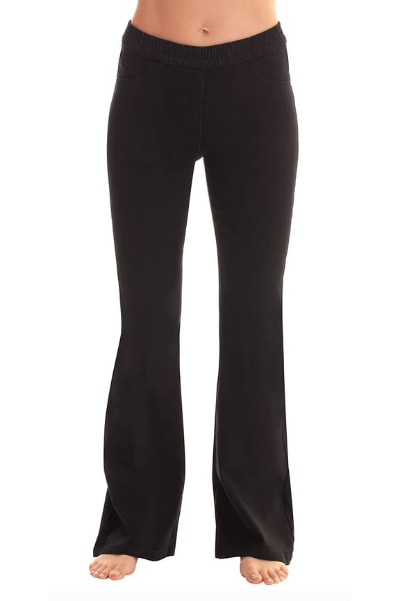 Solid Jeggings for Women (Black Denim Stretch Fabric, Large)