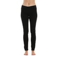 thumbnail image 1 of Just Love Solid Jeggings for Women (Black Stretch, Medium), 1 of 3