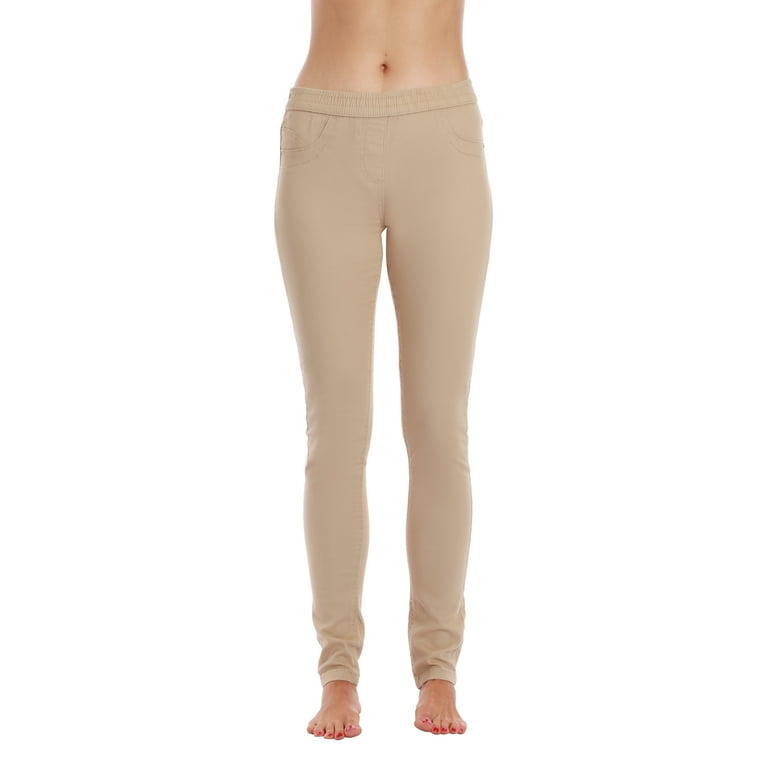 Khaki jegging sale pants