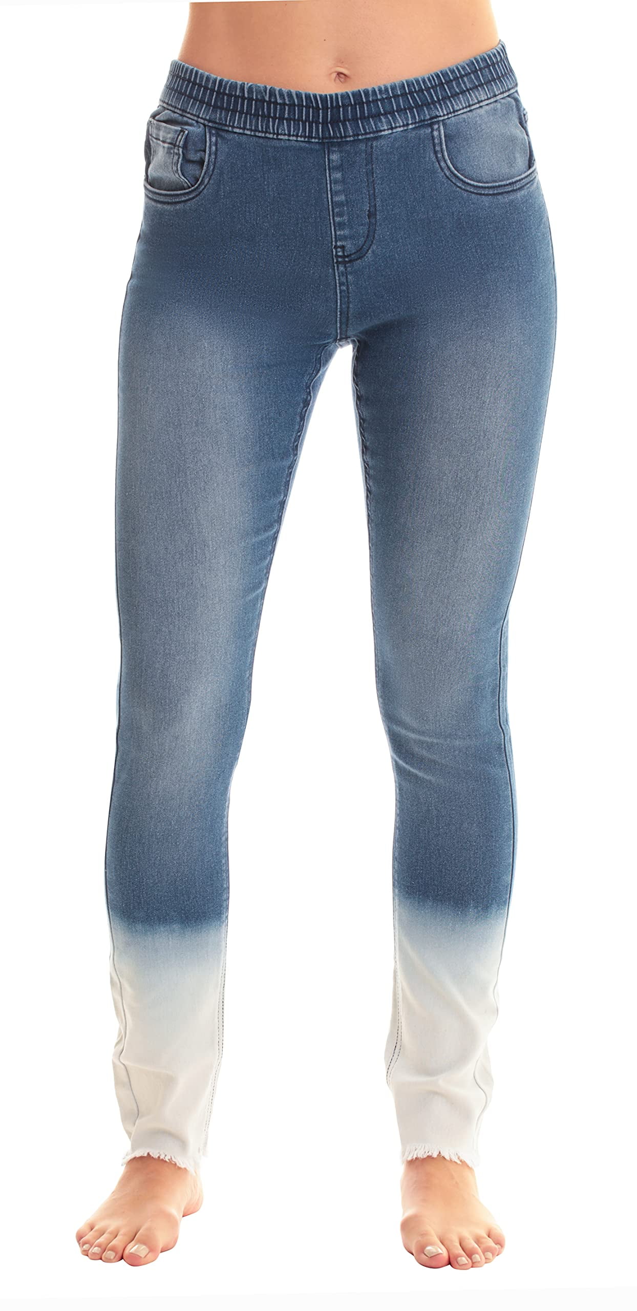 Just Love Solid Jeggings for Women (Light Blue, XXX-Large