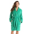 thumbnail image 1 of Just Love Solid Kimono Robes for Women (Emerald, 3X), 1 of 3