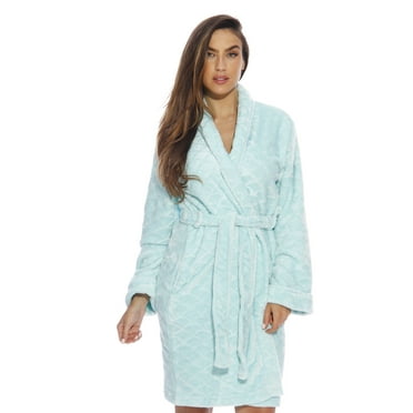 Just Love Solid Kimono Robes for Women (Mint, 1X)