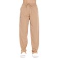 thumbnail image 1 of Just Love Stretch Solid Scrub Pants for Women 6825-KHA-M, 1 of 3