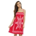 thumbnail image 1 of Just Love Summer Dresses for Women - Petite to Plus Size Fit - Sundresses (Fuchsia Short Dress, 2X), 1 of 3