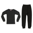 thumbnail image 1 of Just Love Thermal Underwear Set for Girls (Black, 4), 1 of 3