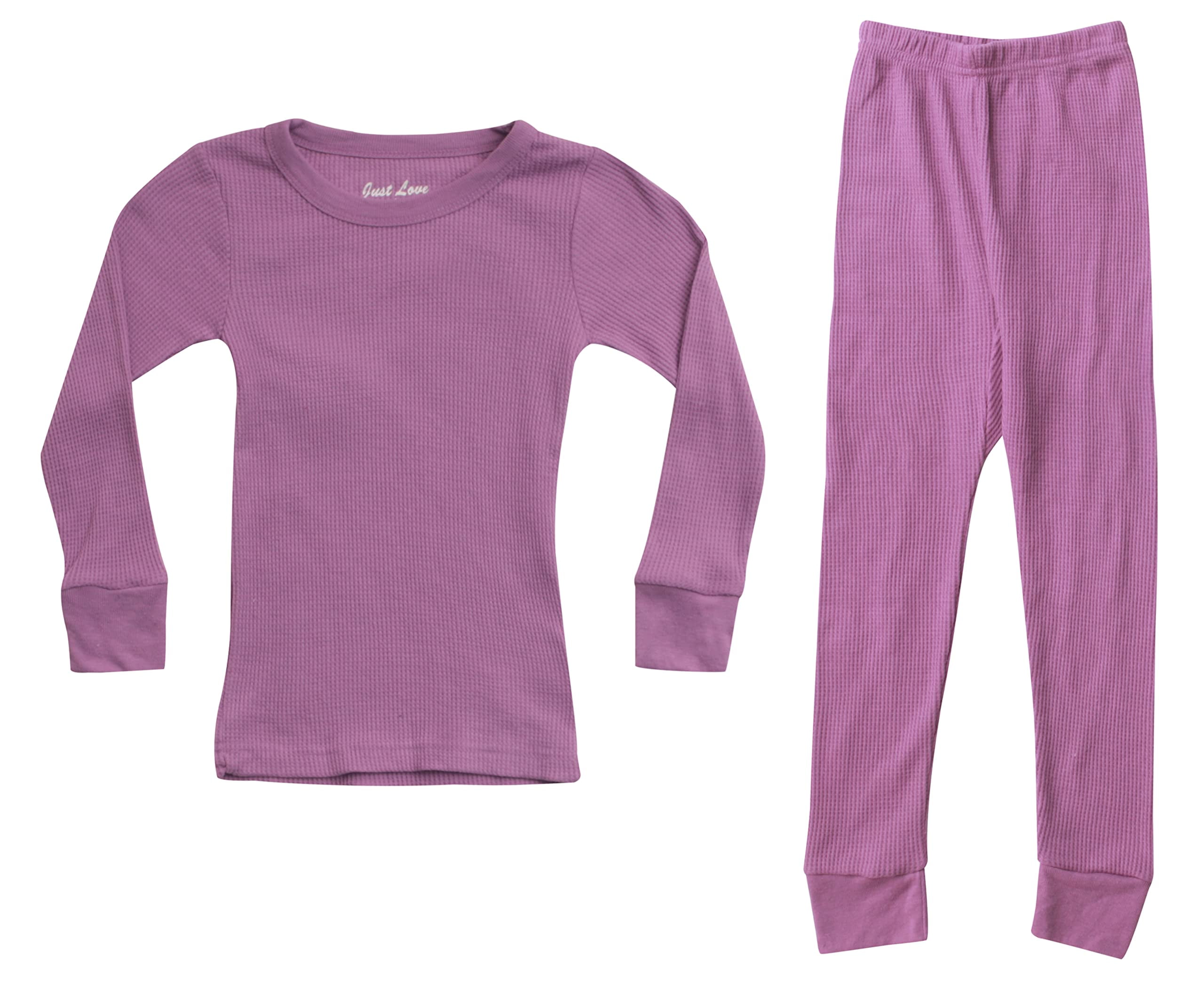 Just Love Thermal Underwear Set for Girls Lilac 10 12