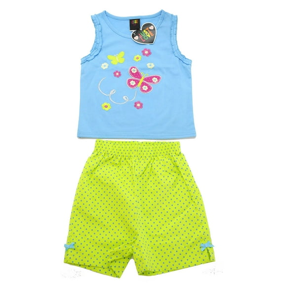 Just Love Two Piece Girls Shorts Set