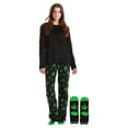 thumbnail image 1 of Just Love Ultra-Soft Womens Pajama Pant Set with Nightgown & Matching Socks  Luxurious Sleepwear, 1 of 5