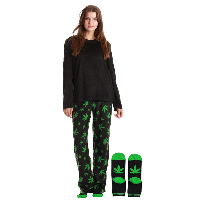 Just Love Womens Ultra-soft Pajama Pant Set With Matching Socks