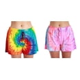 thumbnail image 1 of Just Love Womans Pajamas Shorts PJs Sleepwear (Pack of 2) 6861-I-XL (Tie Dye Group 8, 1X), 1 of 3