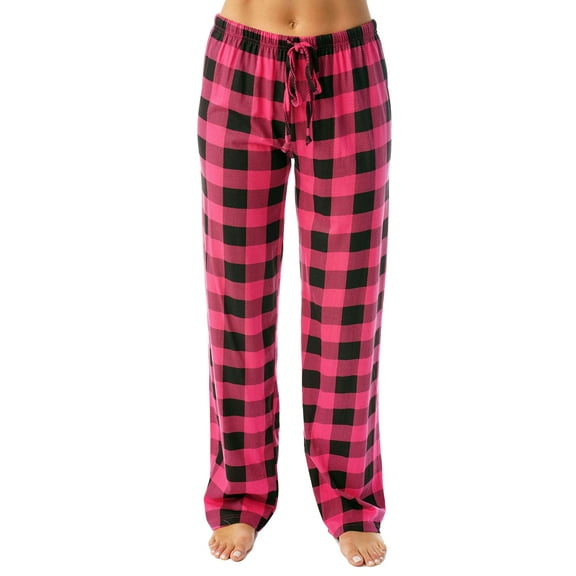 Just Love Women Buffalo Plaid Pajama Pants Sleepwear