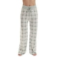 thumbnail image 1 of Just Love Women Buffalo Plaid Pajama Pants Sleepwear (Grey Black Plaid, 2X), 1 of 3