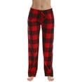 thumbnail image 1 of Just Love Women Buffalo Plaid Pajama Pants Sleepwear (Large Red Black Buffalo Plaid, 2X), 1 of 3