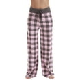 thumbnail image 1 of Just Love Women Buffalo Plaid Pajama Pants Sleepwear (Pink Charcoal Buffalo Plaid, Medium), 1 of 3