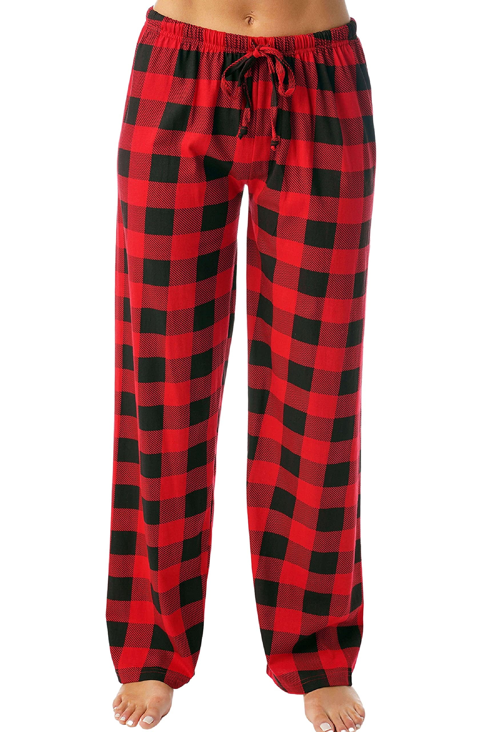 Endless Cheer Plaid Pants In Red