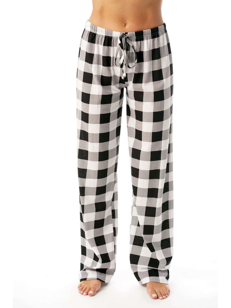 Just Love Women's Buffalo Plaid Pajama Pants Sleepwear, Adult