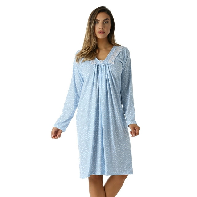 Just Love Women Nightgown Soft and Comfortable Sleepwear for Lounging