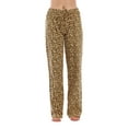 thumbnail image 1 of Just Love Women Pajama Pants Sleepwear (Beige Cheetah, Small), 1 of 3