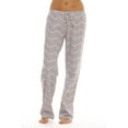 thumbnail image 1 of Just Love Women Pajama Pants Sleepwear (Black / Pink Chevron, Small), 1 of 3