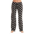 thumbnail image 1 of Just Love Women Pajama Pants Sleepwear (Black - Skeleton, Large), 1 of 3