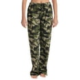 thumbnail image 1 of Just Love Women Pajama Pants Sleepwear (Green - Camouflage, Small), 1 of 3