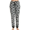 thumbnail image 1 of Just Love Women Pajama Pants Sleepwear (Grey - Camouflage, X-Small), 1 of 3