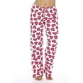 thumbnail image 1 of Just Love Women Pajama Pants / Sleepwear / Holiday Prints (Hearts White, Medium), 1 of 3