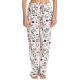 thumbnail image 1 of Just Love Women Pajama Pants Sleepwear (Lemon - Coffee Time Penguin, Small), 1 of 3