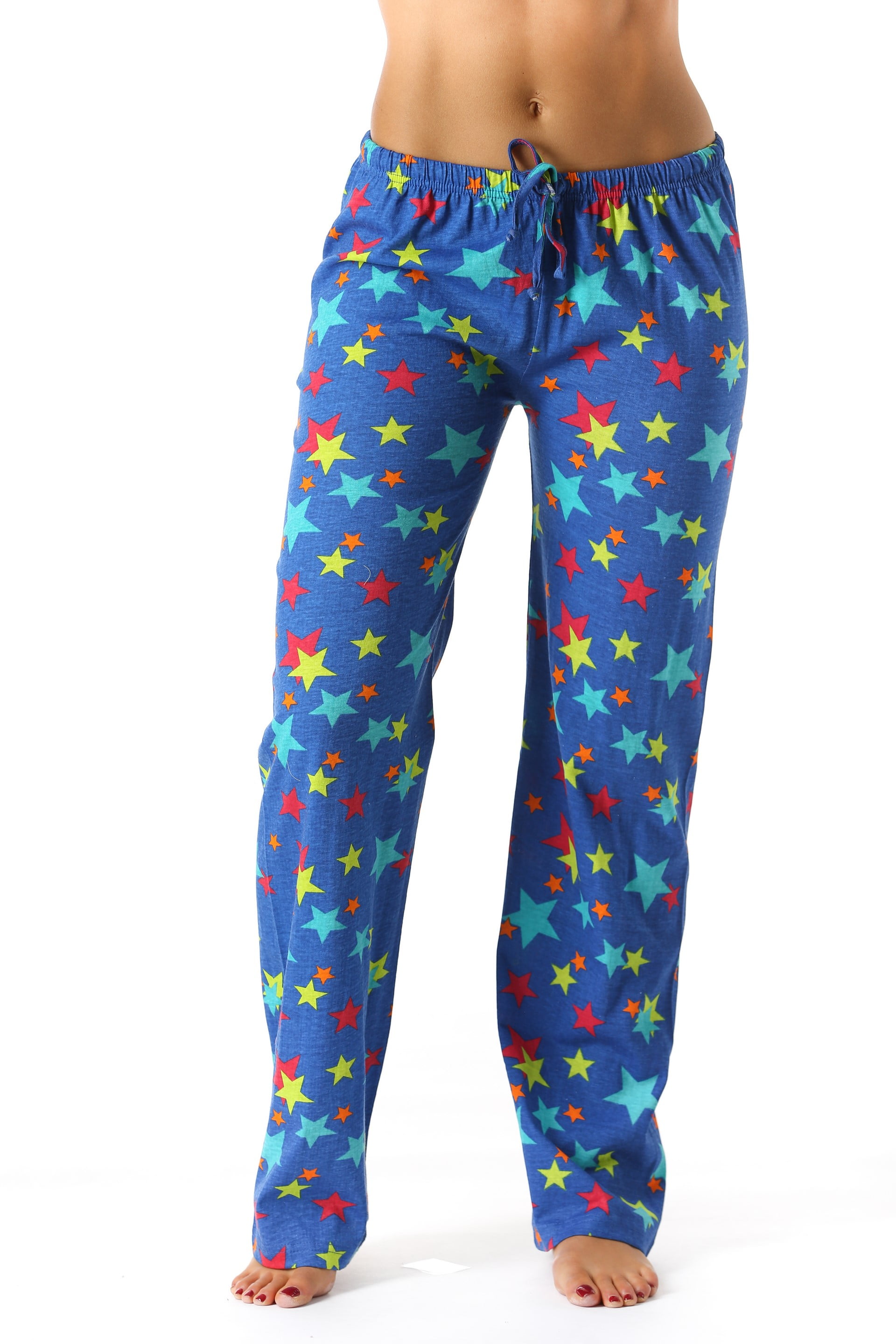 Just Love Women Pajama Pants / Sleepwear / PJs (Multi Stars, Xlarge