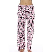 Just Love Women Pajama Pants / Sleepwear / PJs (Panda Coral, 1X)