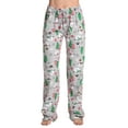 thumbnail image 1 of Just Love Women Pajama Pants Sleepwear Pajamas 6324-10764-L (Large, Grey - Xmas Snowman), 1 of 3
