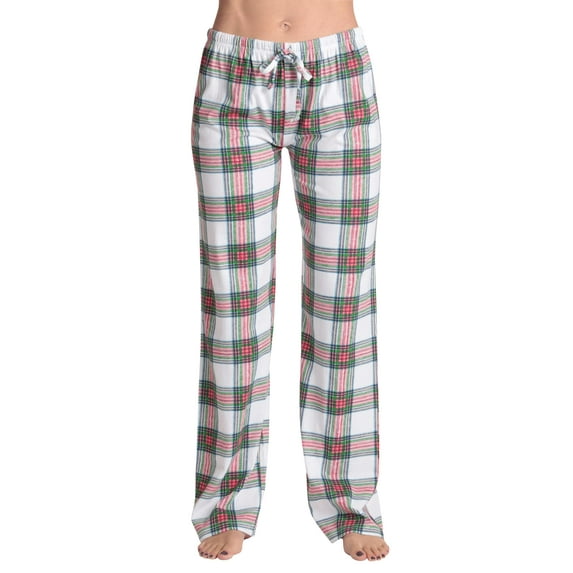 Just Love Women Pajama Pants Sleepwear Pajamas 6324-10774-3X (3X, Multi Plaid)