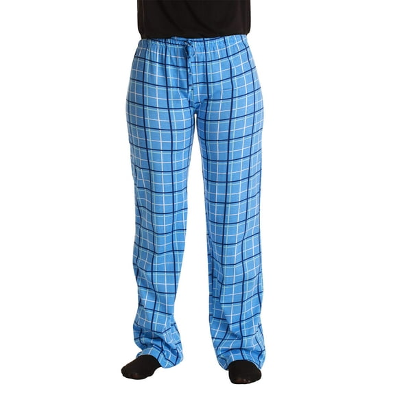 Just Love Women Plaid Pajama Pants Sleepwear 6324-COR-10281-1X (Navy Plaid, Small)