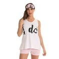 thumbnail image 1 of Just Love Women Sleepwear Short Sets Woman Pajamas 6901-A-2X (White - Bride I Do, X-Large), 1 of 5
