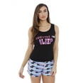 thumbnail image 1 of Just Love Women Sleepwear / Short Sets / Woman Pajamas (Addicted to Sleep Black New, Small), 1 of 3