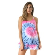 Just Love Women Sleepwear / Short Sets / Woman Pajamas (Tie Dye Swirl, X-large)
