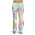 thumbnail image 1 of Just Love Women Tie Dye Pajama Pants (Tie Dye Pastel Swirl, X-large), 1 of 3