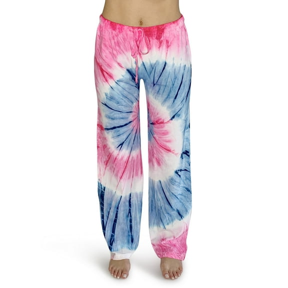 Just Love Women Tie Dye Pajama Pants (Tie Dye Swirl, Medium)