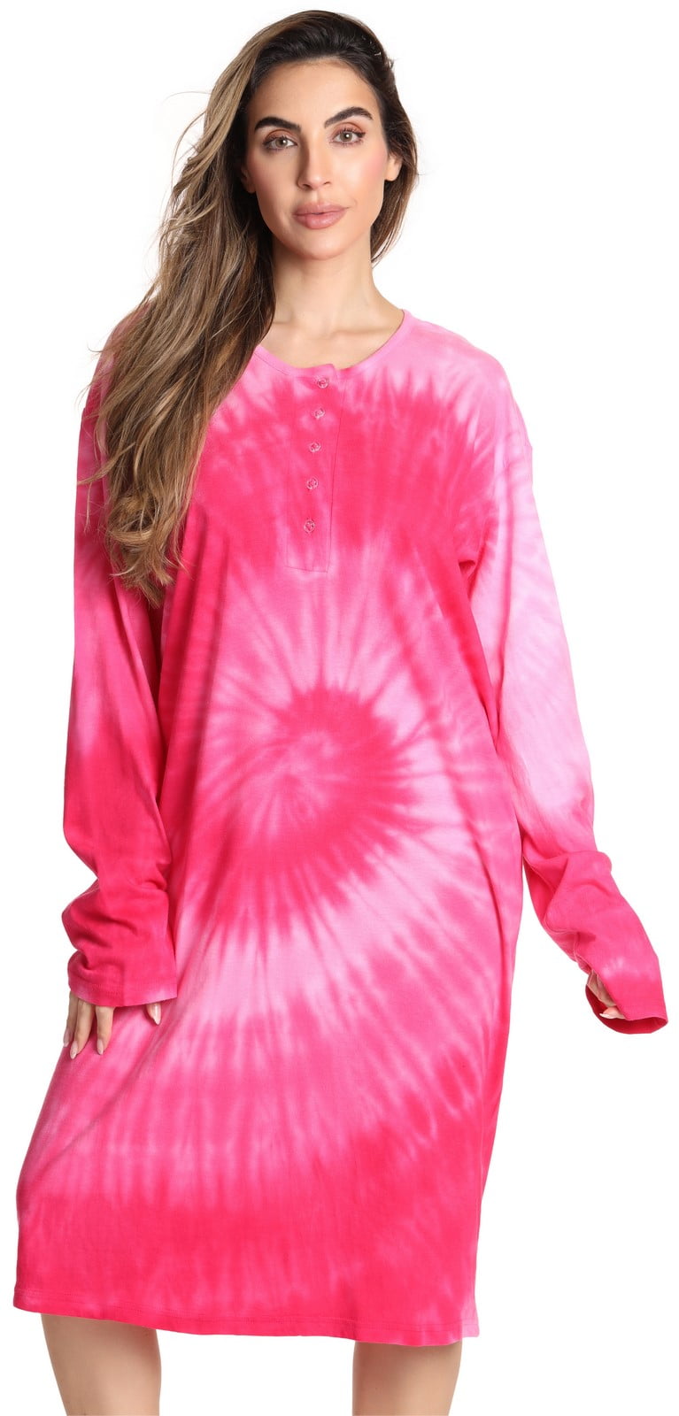 Just Love Women's Elegant Long Sleeve Nightgown Comfortable Sleepwear