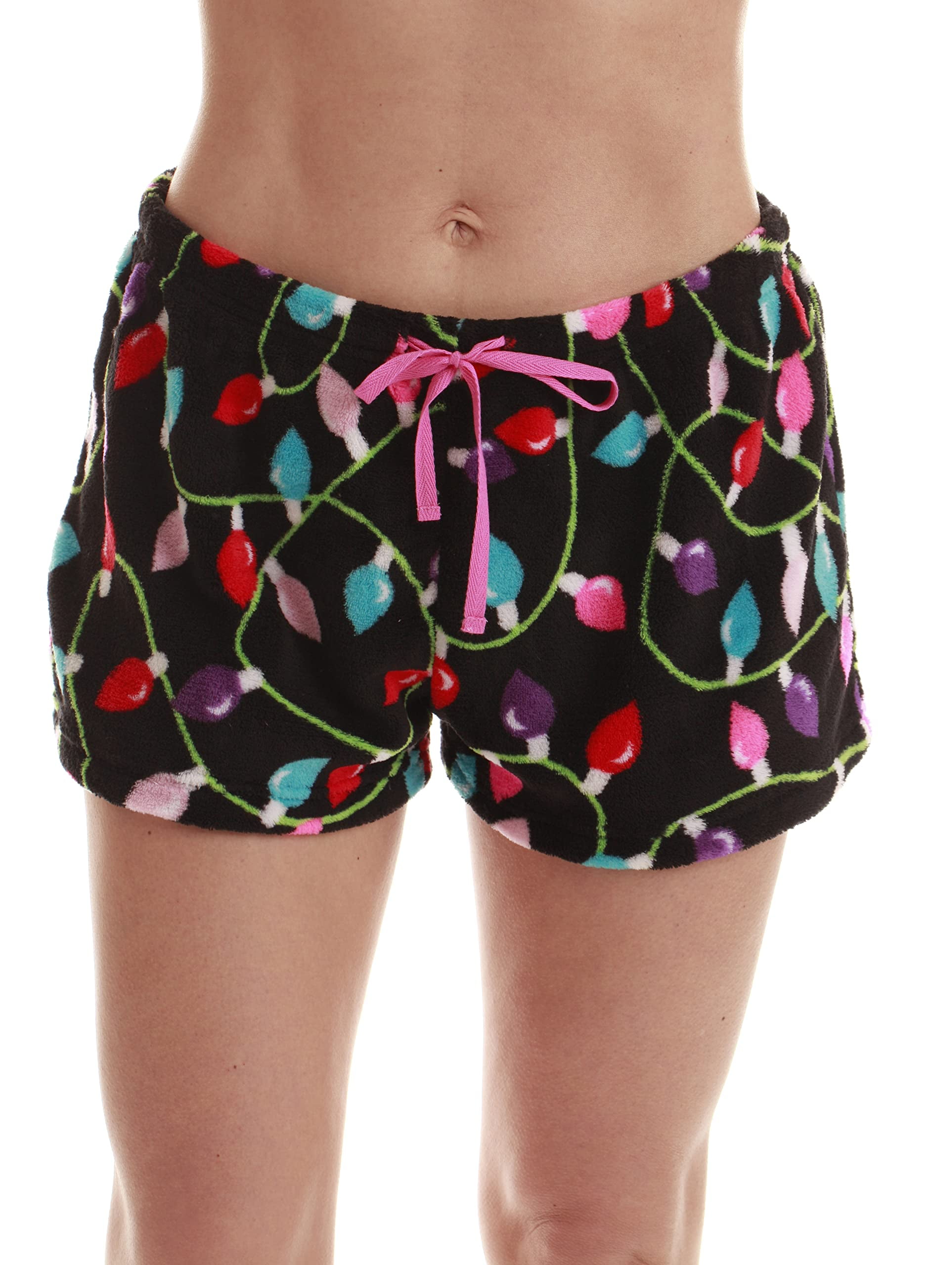 Just Love Women s Fleece Pajama Shorts for Sleepwear PJs Cozy