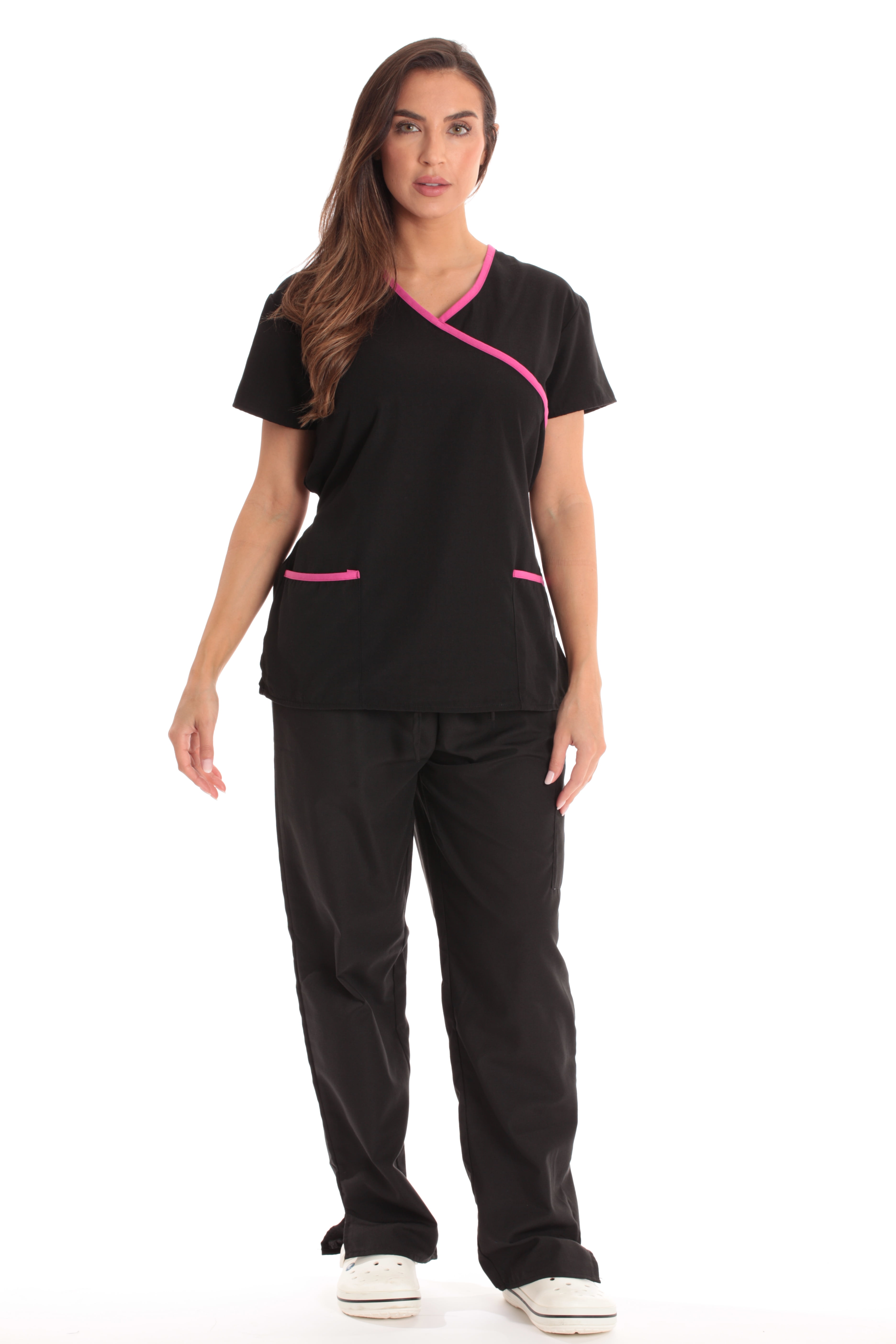 Just Love Women s Medical Scrub Sets with Tie Back Comfortable